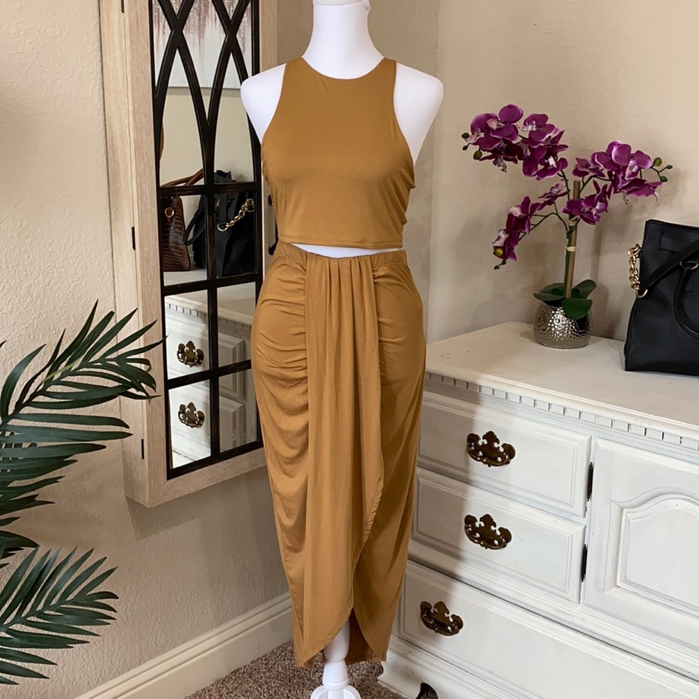 Tank Midi Skirt Set